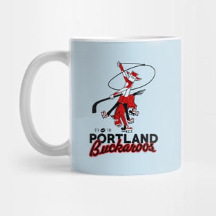 Portland Buckaroos 1969 Mug